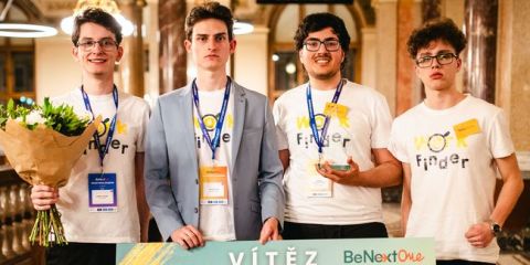 Studenti z Humpolce ovládli celostátní startupovou soutěž BeNextOne
