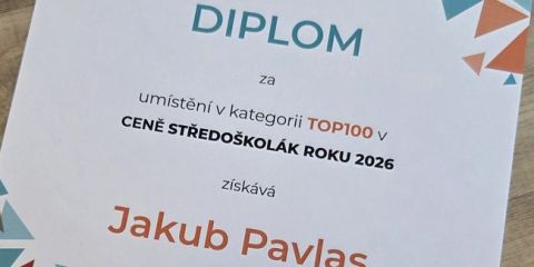 Středoškolák roku 2026
