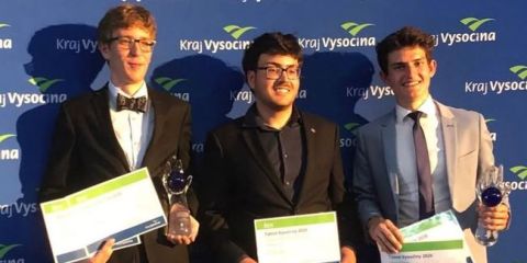 Tři ocenění studenti, dva tituly Talent Vysočiny 2026