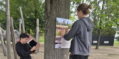 Park Stromovka - Výstava na stromech