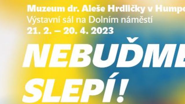 Primáni navštívili výstavu Společnosti pro ranou péči: Nebuďme slepí!
