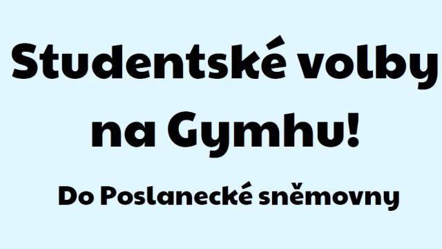 Výsledky studentských voleb na naší škole