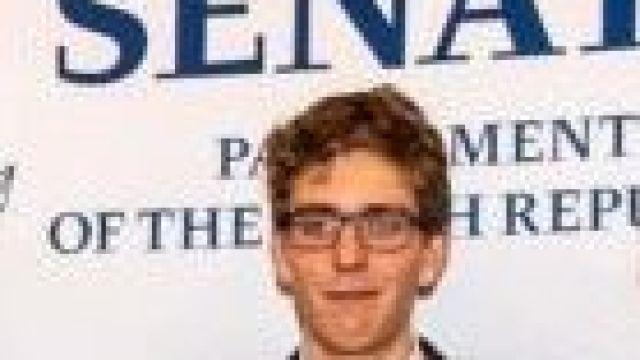 Marek Roll oceněn v Senátu Parlamentu ČR za úspěch v mezinárodní soutěži