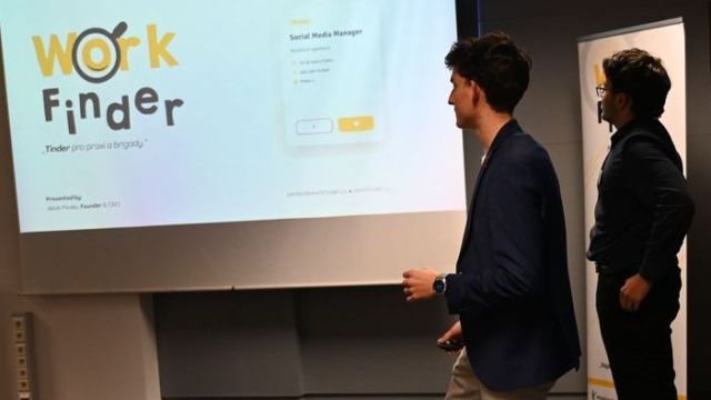 Ve škole vzniká startup WorkFinder zaměřený na propojení studentů a firem