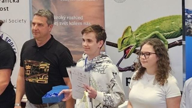 Vynikající úspěch Lukáše Kozojeda v celostátním kole Geografické olympiády