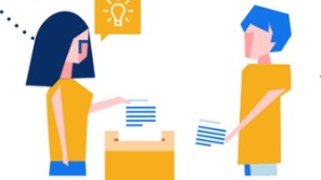 Pébéčko: Otevření pomyslné brány pro hlasování.