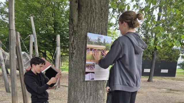Park Stromovka - Výstava na stromech